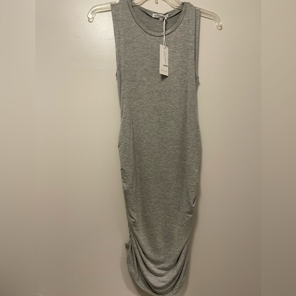 Antistar grey fitted dress